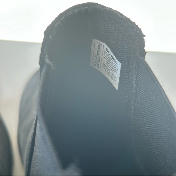 Sorel Ainsley Chelsea Boot Black - Picture 14 of 15